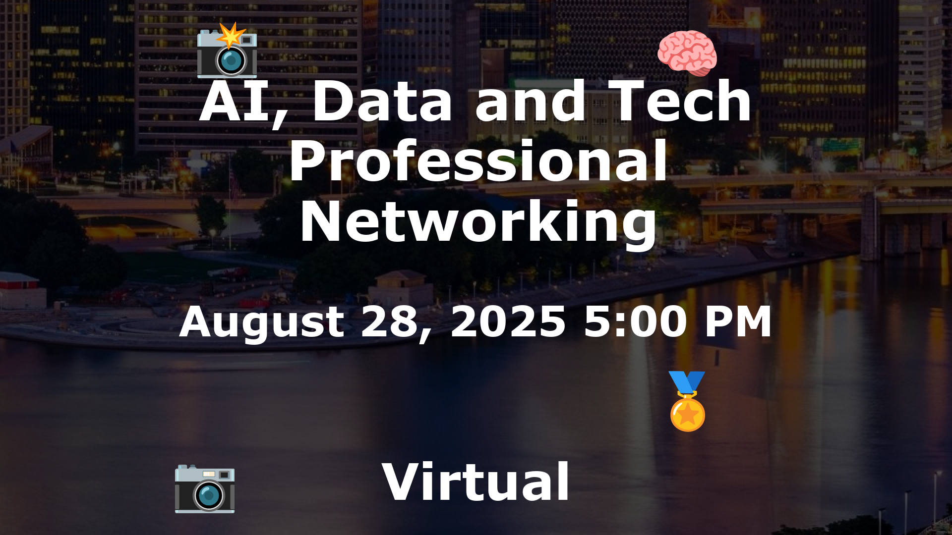 AI, Data and Tech Professional Networking event image